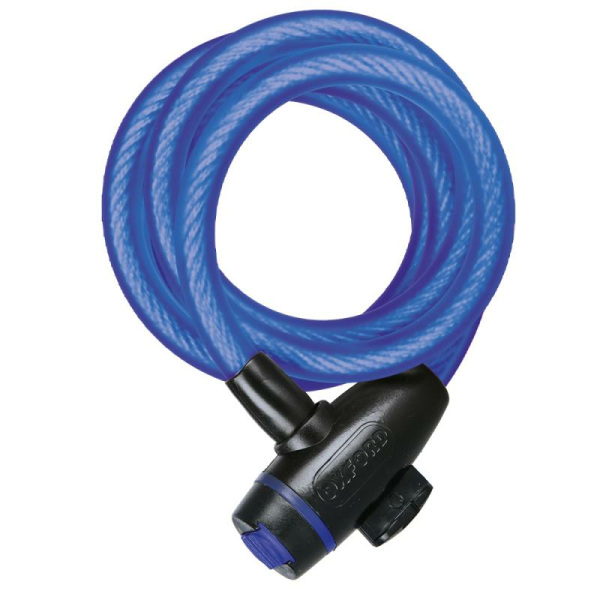 Oxford Antifurt kábel, 1,8 m × 12 mm, átlátszó, 5, nordicamoto.ro