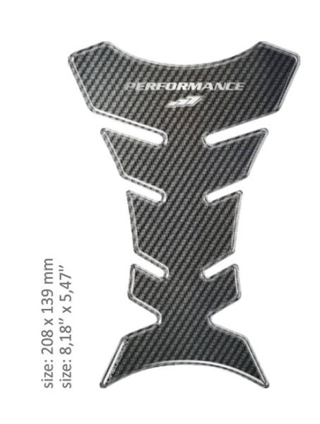 Resin/soft Touch Tank Pad Gray, 1, nordicamoto.ro