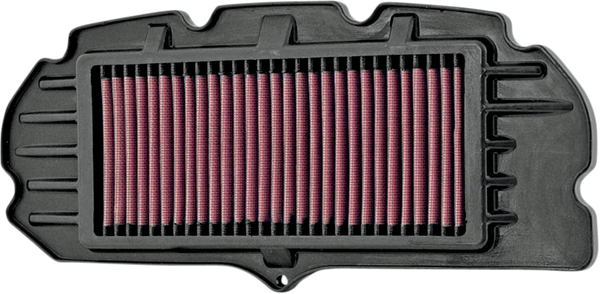 High-flow Air Filter Black, Red, 1, nordicamoto.ro