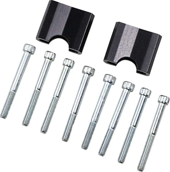 Handlebar Riser Black, 1, nordicamoto.ro
