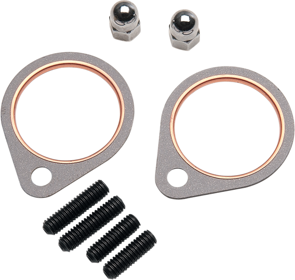 Fire-ring Exhaust Gasket Kit Chrome, 1, nordicamoto.ro