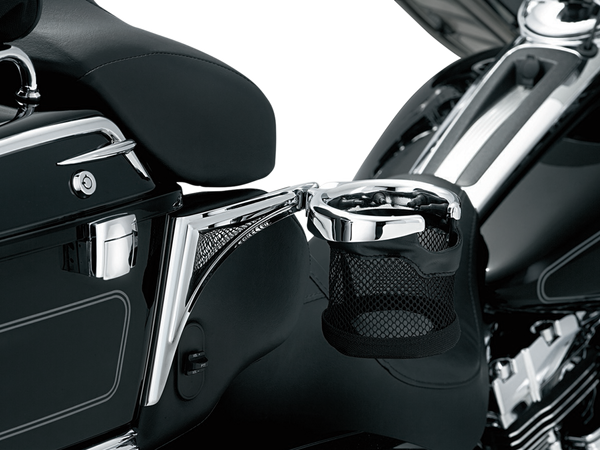 Passenger Drink Holder Black, 2, nordicamoto.ro