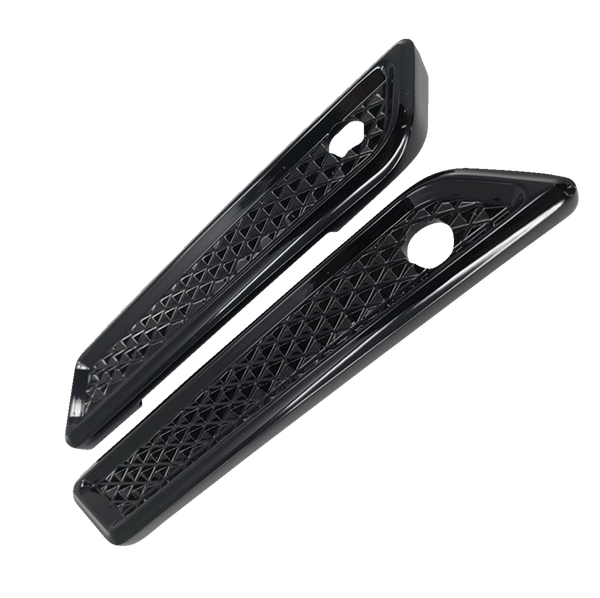 Saddlebag Hinge Covers Black, 2, nordicamoto.ro
