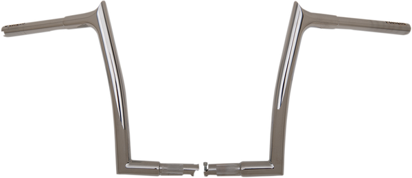 1-1/4(r) Ez Install Pointed Top Handlebar Silver, 1, nordicamoto.ro