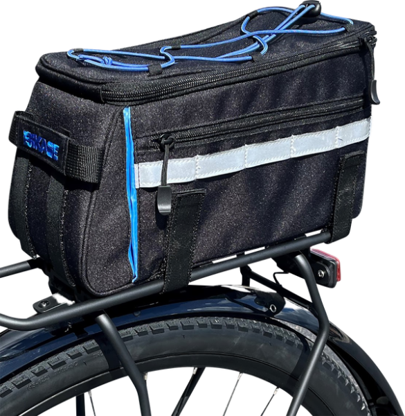 Big Momma Rear Rack Bag Black, 3, nordicamoto.ro