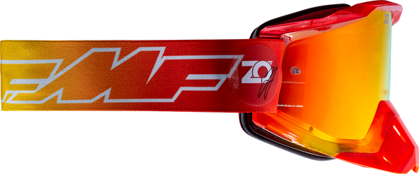 Ochelari FMF Powerbomb Osborne Yellow/Orange, 4, nordicamoto.ro
