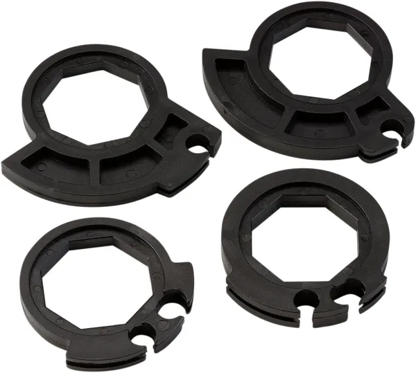 MOOSE RACING 36 Series Clamp-on Grips Black, Gold, 4, nordicamoto.ro
