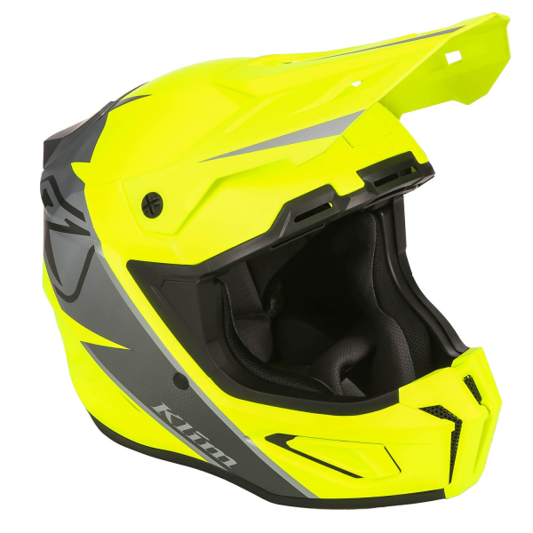 Casca Snowmobil Klim T1 Freeride ECE Solid Matte White, 40, nordicamoto.ro