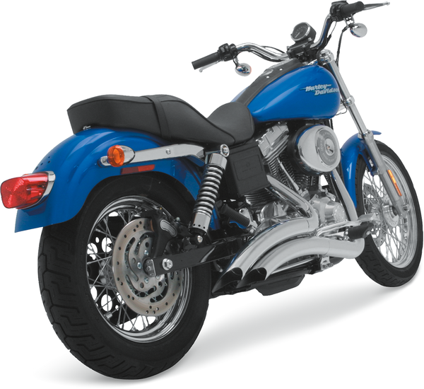 Big Radius 2:2 Exhaust System Chrome, 1, nordicamoto.ro
