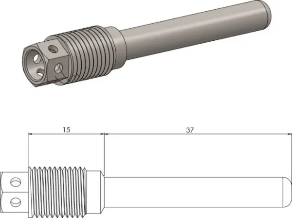 Fékbetét-rögzítőcsap rozsdamentes acélból, 1, nordicamoto.ro