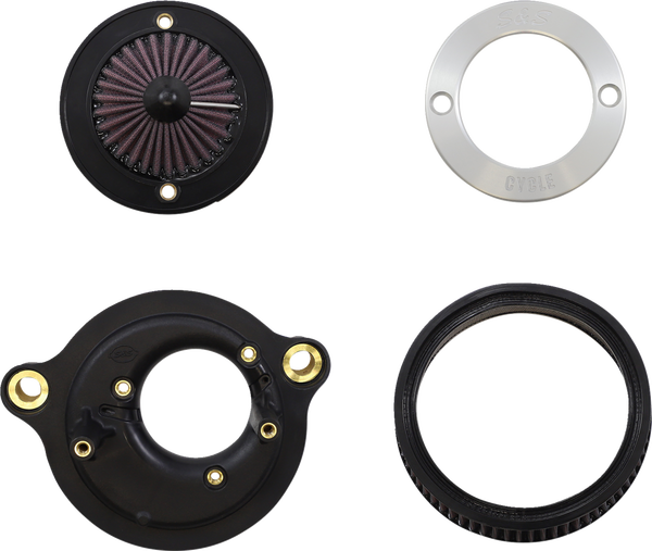 Air Stinger Air Cleaner Kit Black, Red, 4, nordicamoto.ro