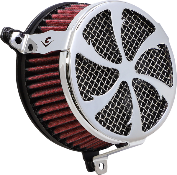 Naked Air Cleaner Intake Silver, 2, nordicamoto.ro
