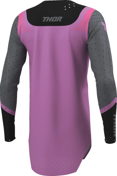 Tricou Dama Thor Sportmode Velocity Mov/Negru S, 10, nordicamoto.ro