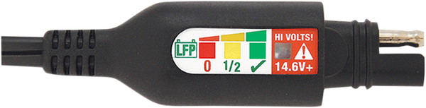 Lithium Battery Monitoring Lead O-127 Black, 4, nordicamoto.ro