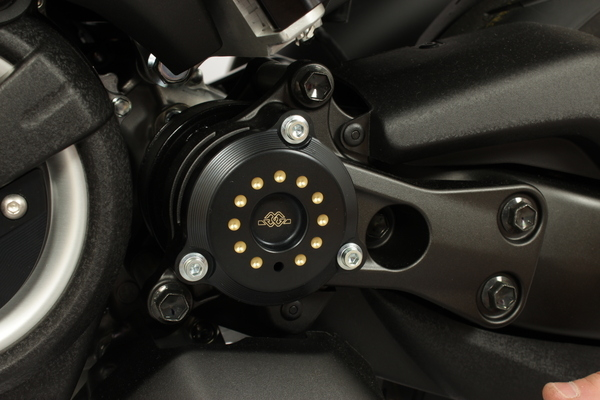 Pulley Cover Black, Gold, 1, nordicamoto.ro