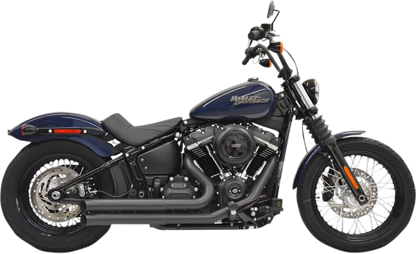 Pro-street Exhaust System Black, 1, nordicamoto.ro