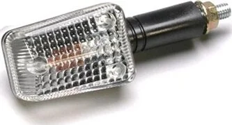 Univerzális mini-szárjelző lámpák, fekete, 1, nordicamoto.ro