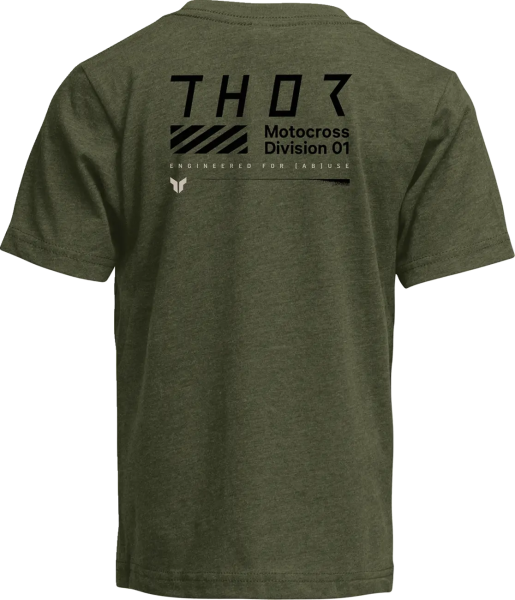 Tricou Copii Thor Stamp Verde XL, 4, nordicamoto.ro