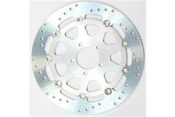 Round Pro-lite Brake Rotor Silver, Stainless Steel, 1, nordicamoto.ro