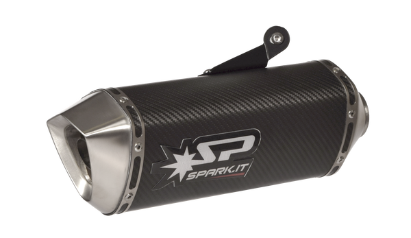 Force Slip-on Mufflers Carbon Fiber, 1, nordicamoto.ro
