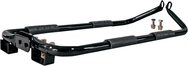 Phantom Saddlebag And Exhaust Support Bracket Black, 1, nordicamoto.ro
