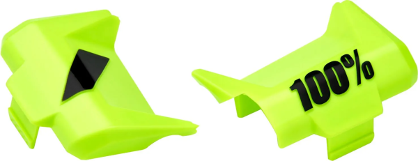 100% Armega Forecast Yellow/Hi-vis szemüvegtokokhoz való fedelek, 1, nordicamoto.ro