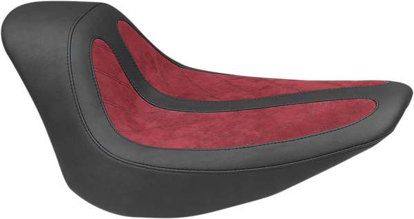 Fred Kodlin Signature Series Solo Seat Black, Red, 1, nordicamoto.ro