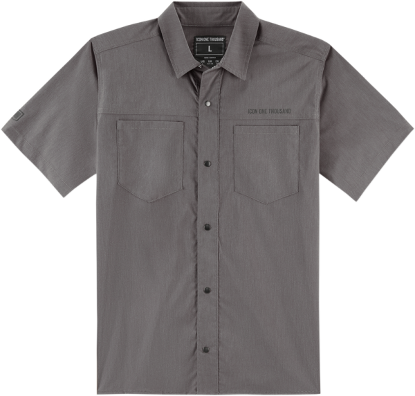 Shop Shirt Countr Hthr 2x Gray 2XL, 1, nordicamoto.ro
