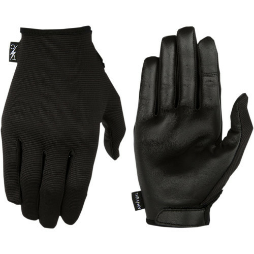 Thrashin Stealth fekete kesztyű, L-es méret, 2, nordicamoto.ro