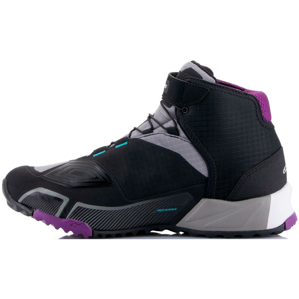 Alpinestars CR-X DRYSTAR női csizma – Fekete/Szürke/Lila – 38-as méret, 6, nordicamoto.ro