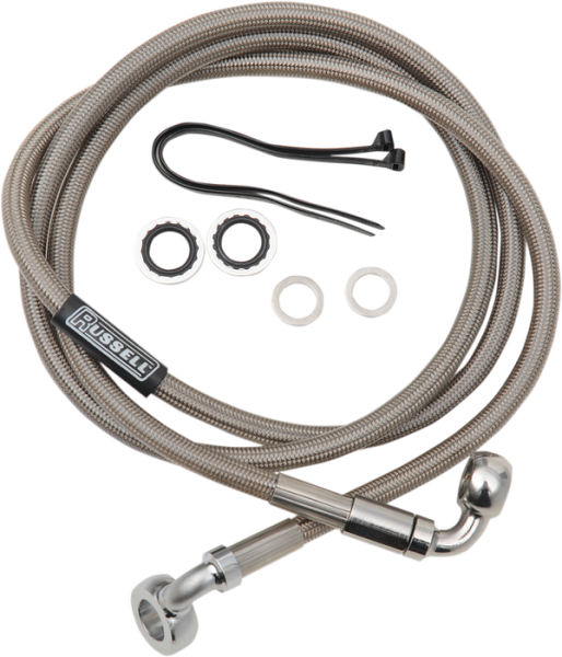 Proswivel Universal Brake Hose Silver, 1, nordicamoto.ro