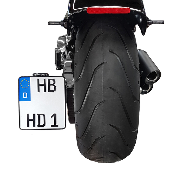 License Plate Side Mounts White, 3, nordicamoto.ro