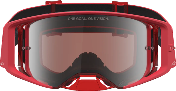Alpinestars Vision Vesta gyermek síszemüveg – ezüst/piros/színezett lencse, 4, nordicamoto.ro