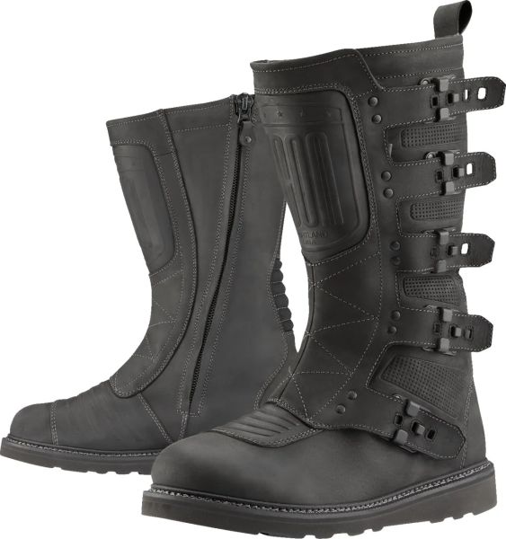 Icon Elsinore 2™ csizma, fekete, 47-es méret, 1, nordicamoto.ro