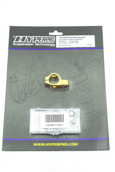 Steering Damper Mounting Kit Gold, 2, nordicamoto.ro