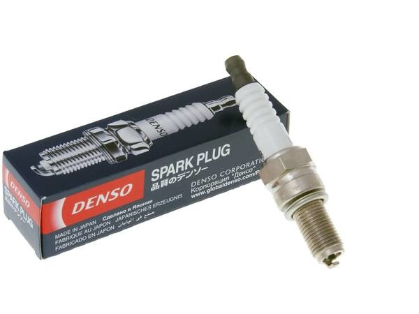 Spark Plug Silver, White, 1, nordicamoto.ro