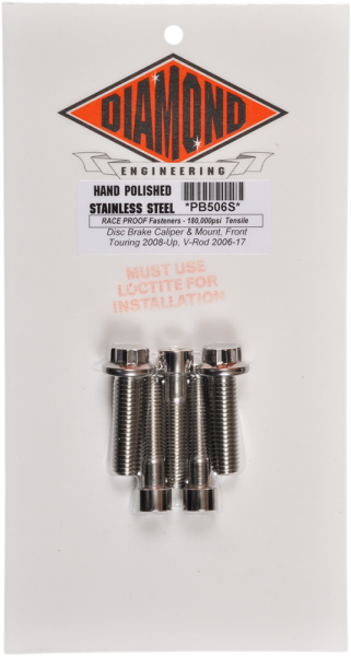 Bolt Kit,frt Calpr 06vrod Silver, 2, nordicamoto.ro