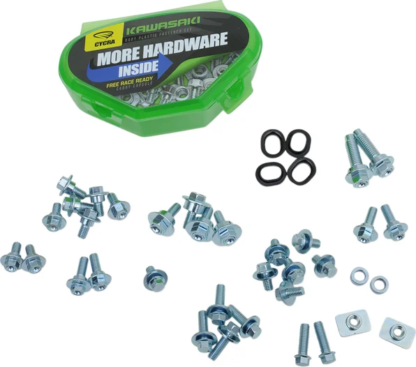 Bolt And Fastener Sets Green, 1, nordicamoto.ro