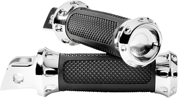 Overdrive Foot Pegs Black, 2, nordicamoto.ro