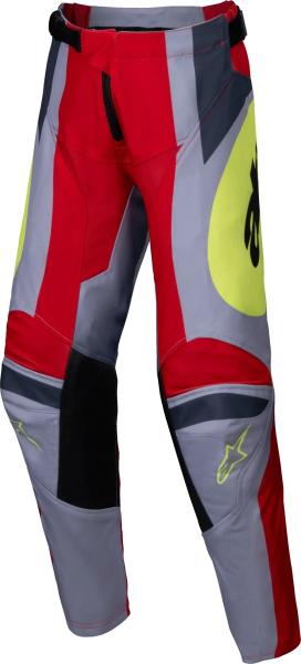 Pantaloni Copii Alpinestars Racer Melt Gray/Red 28, 1, nordicamoto.ro