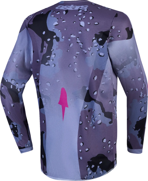 Alpinestars Fluid Lone gyerek póló, lila/szürke, L-es méret, 3, nordicamoto.ro