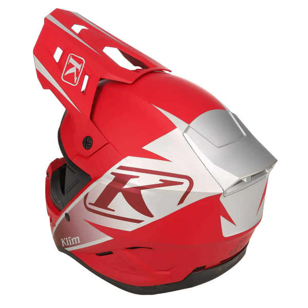 Casca Snowmobil Klim T1 Freeride ECE Solid Matte White, 48, nordicamoto.ro