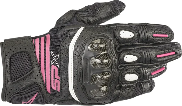 Manusi Piele Dama Alpinestars Stella SP X Air Carbon v2 Black/Fuchsia XS, 1, nordicamoto.ro