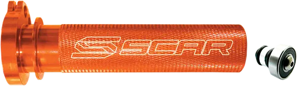 Motocross Aluminum Throttle Tube With Bearing Orange, 1, nordicamoto.ro