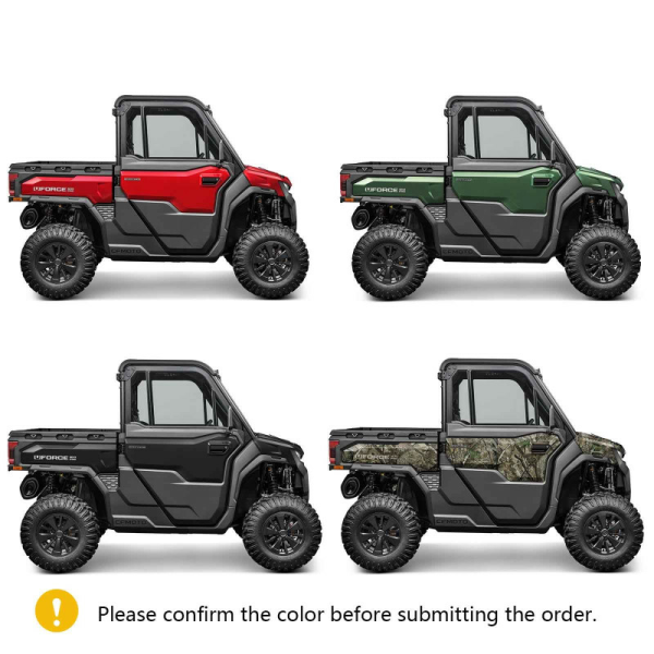 CFMOTO U10 PRO UTV jobb oldali első ajtó – zöld terepszínű, 3, nordicamoto.ro