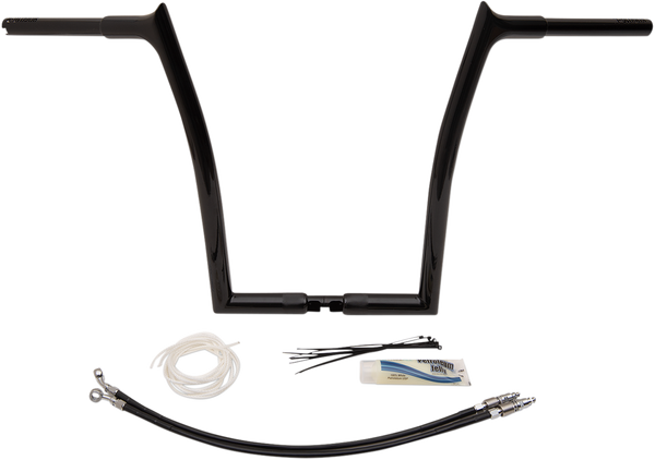 1-1/4(r) Ez Install Pointed Top Handlebar Kit Black, 4, nordicamoto.ro