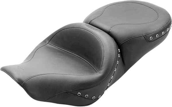 Wide Studded 2-up Touring Seat Black, 1, nordicamoto.ro
