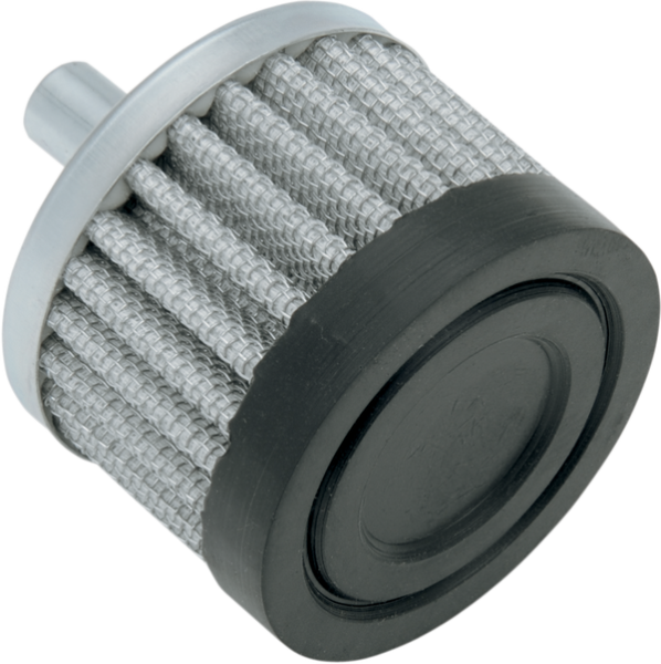 Crankcase Vent Replacement Filter Black, Silver, 1, nordicamoto.ro