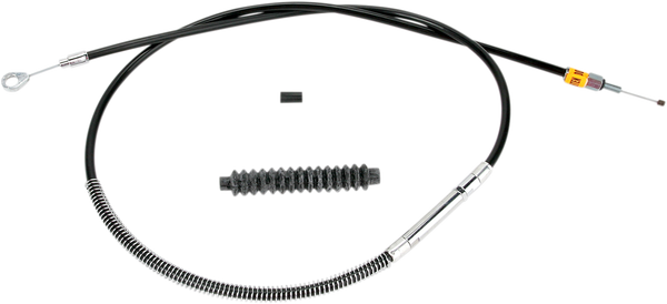 High-efficiency Black Vinyl Clutch Cable Black Standard, 1, nordicamoto.ro
