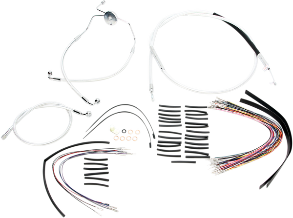 1-1/4(r) Caliber Handlebar Installation Kit Silver, 4, nordicamoto.ro